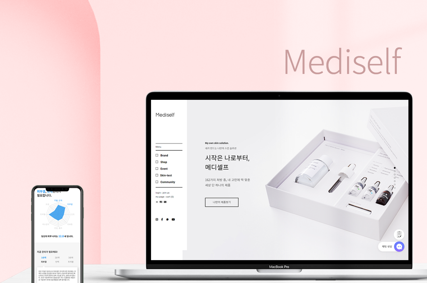 Mediself project hero visual